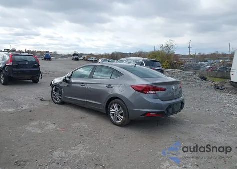 2020 Hyundai Elantra Sel from USA, damaged, VIN 5NPD84LF9LH536647